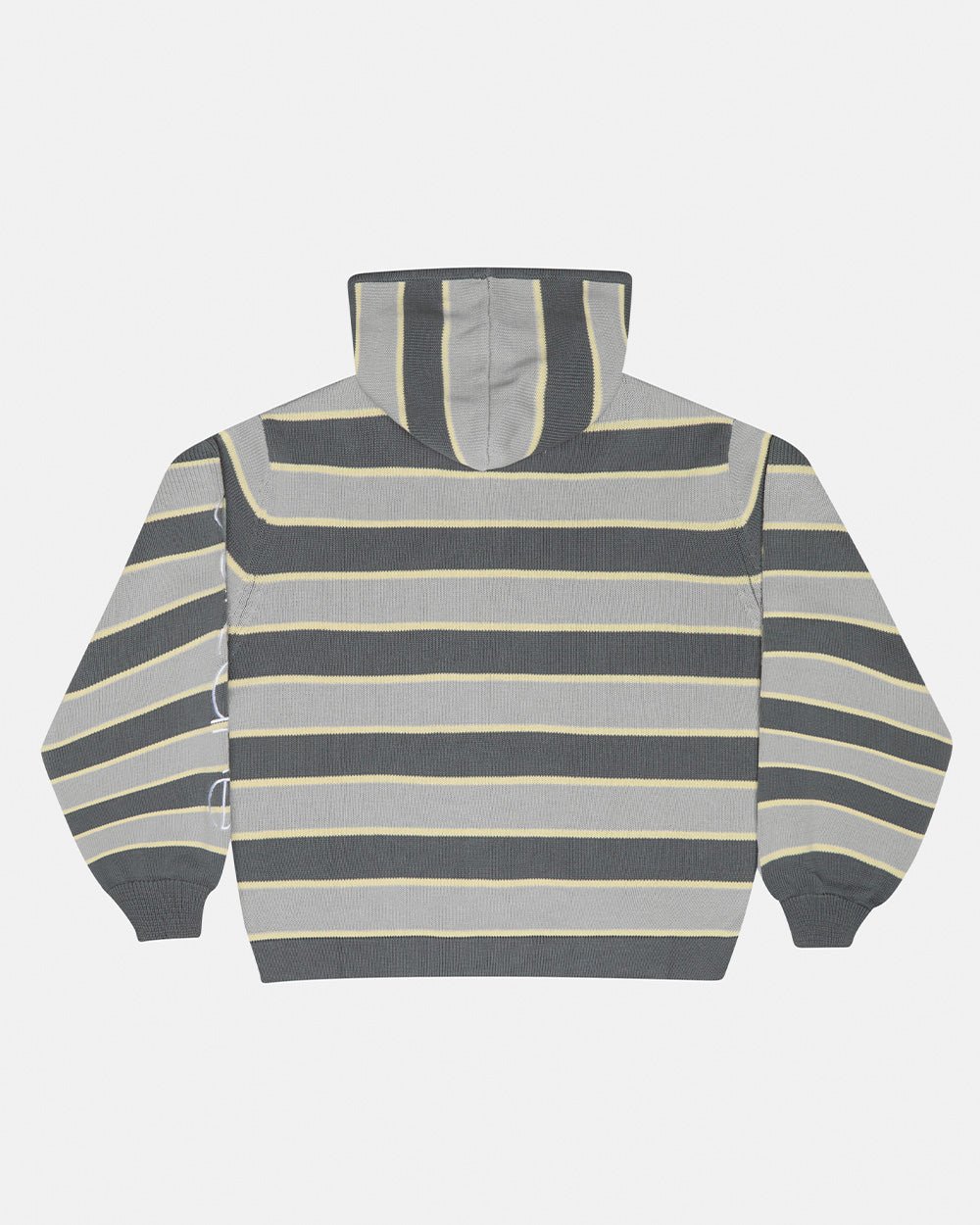 TRIPPY STOP ZIP KNIT GREY - Cold Culture