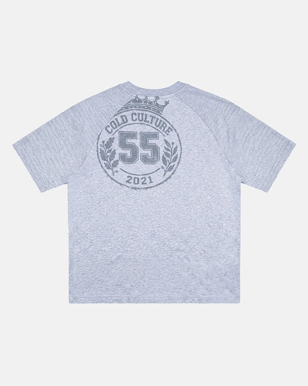 TROPHY TEE HEATHER GREY - Cold Culture