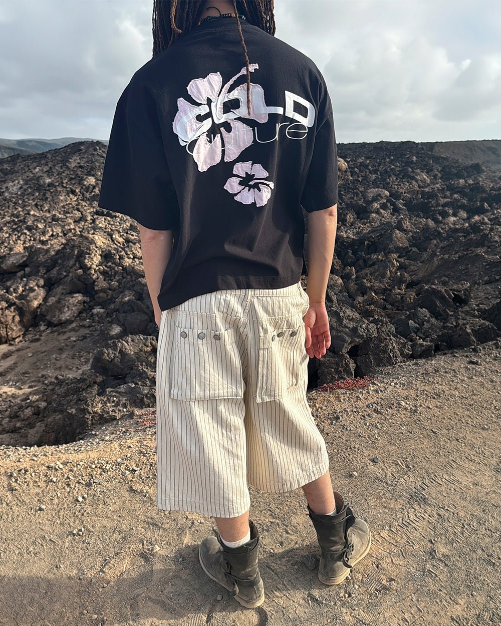 TROPICAL FEVER TEE BLACK - Cold Culture