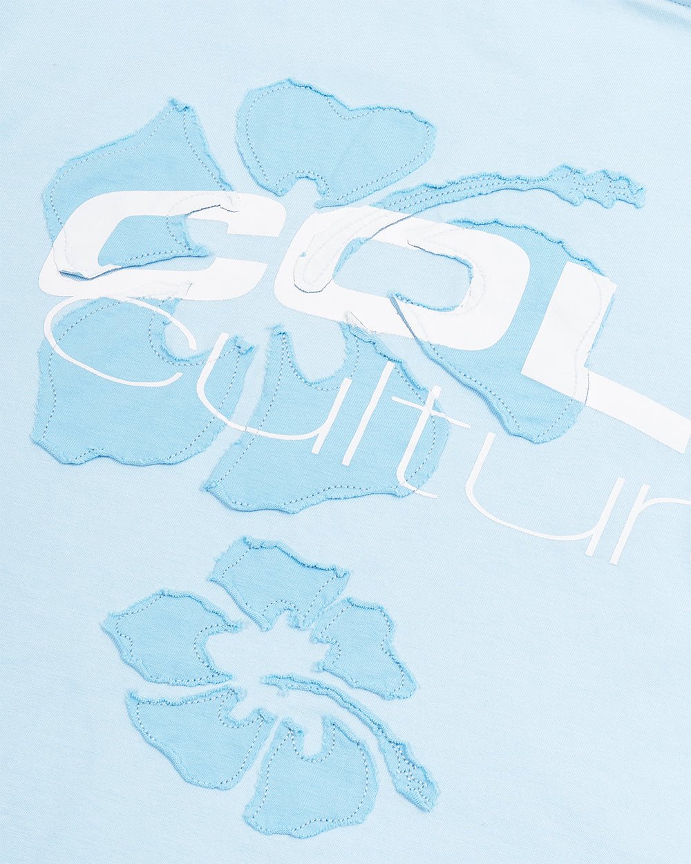 TROPICAL FEVER TEE BLUE - Cold Culture