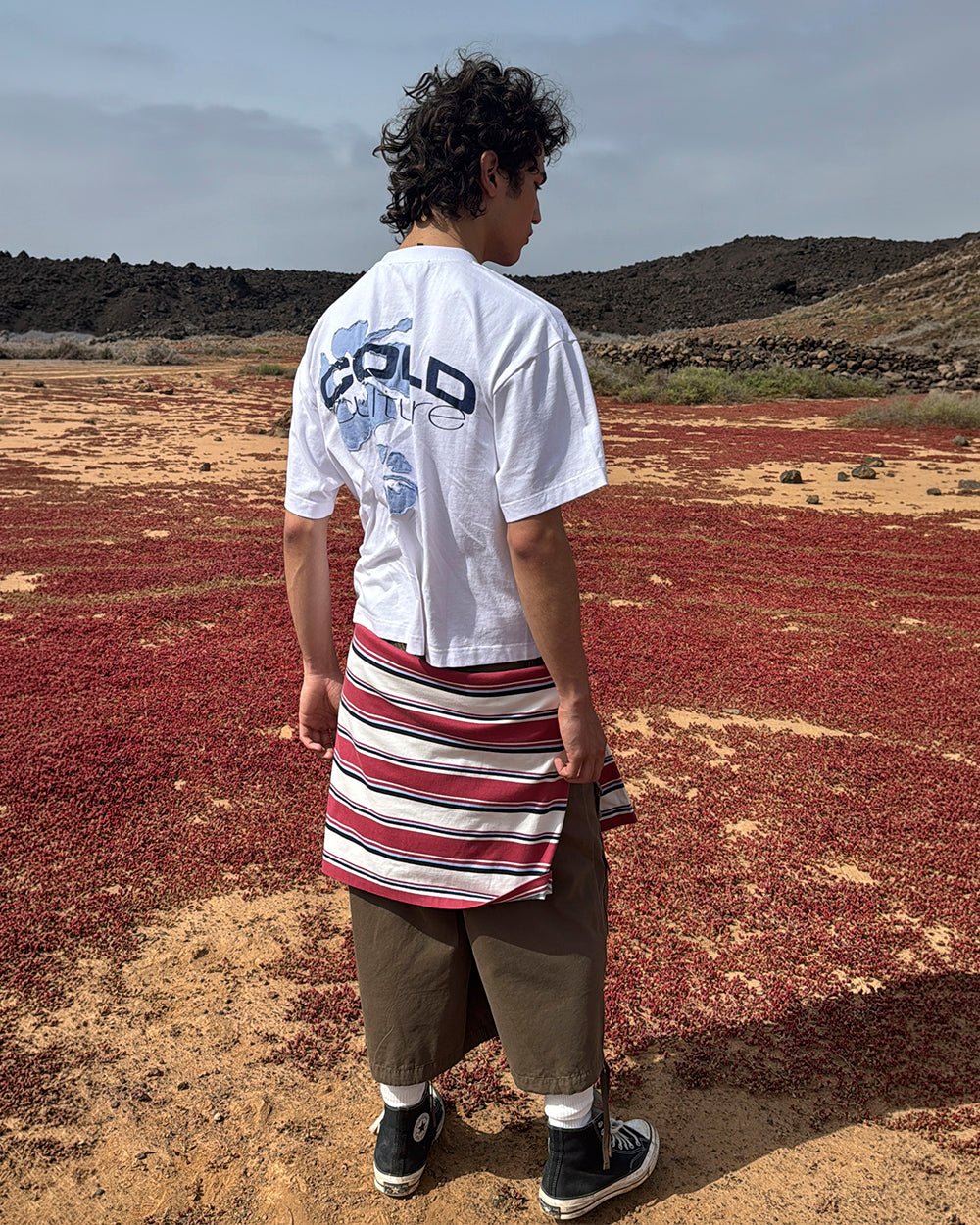 TROPICAL FEVER TEE WHITE - Cold Culture