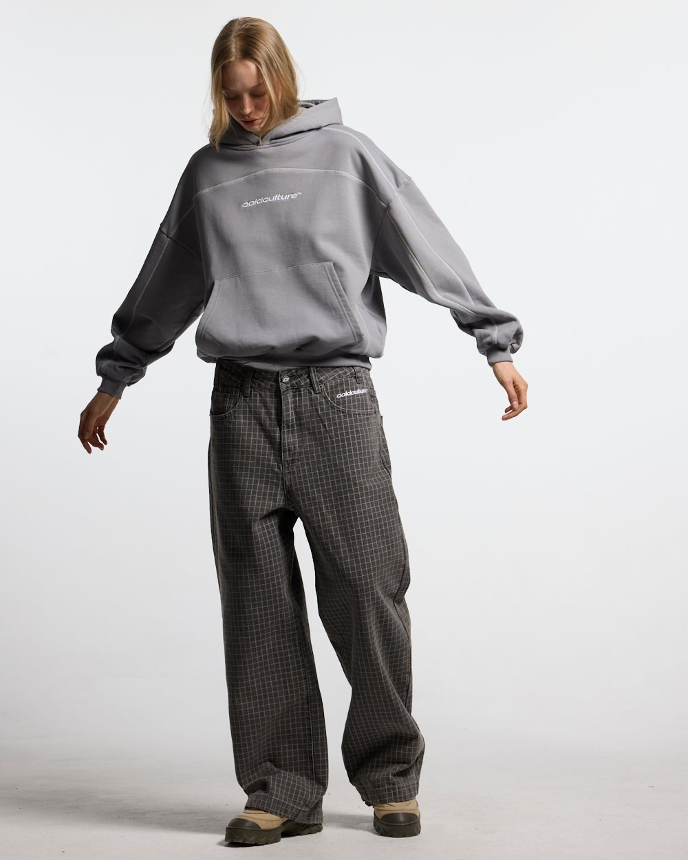 TRUCK DRIVER V2 PANTS GREY - Cold Culture