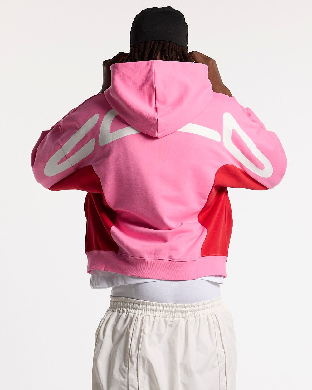 TWISTTER ZIP HOODIE PINK - Cold Culture