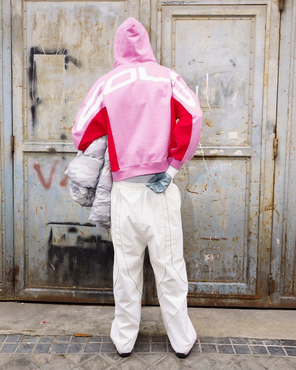 TWISTTER ZIP HOODIE PINK
