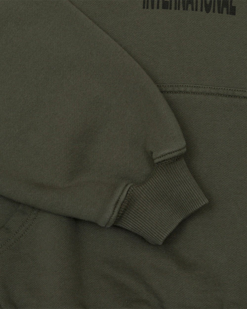 TYPE MODIFICATION HOODIE BRONZE GREEN - COLD CULTURE