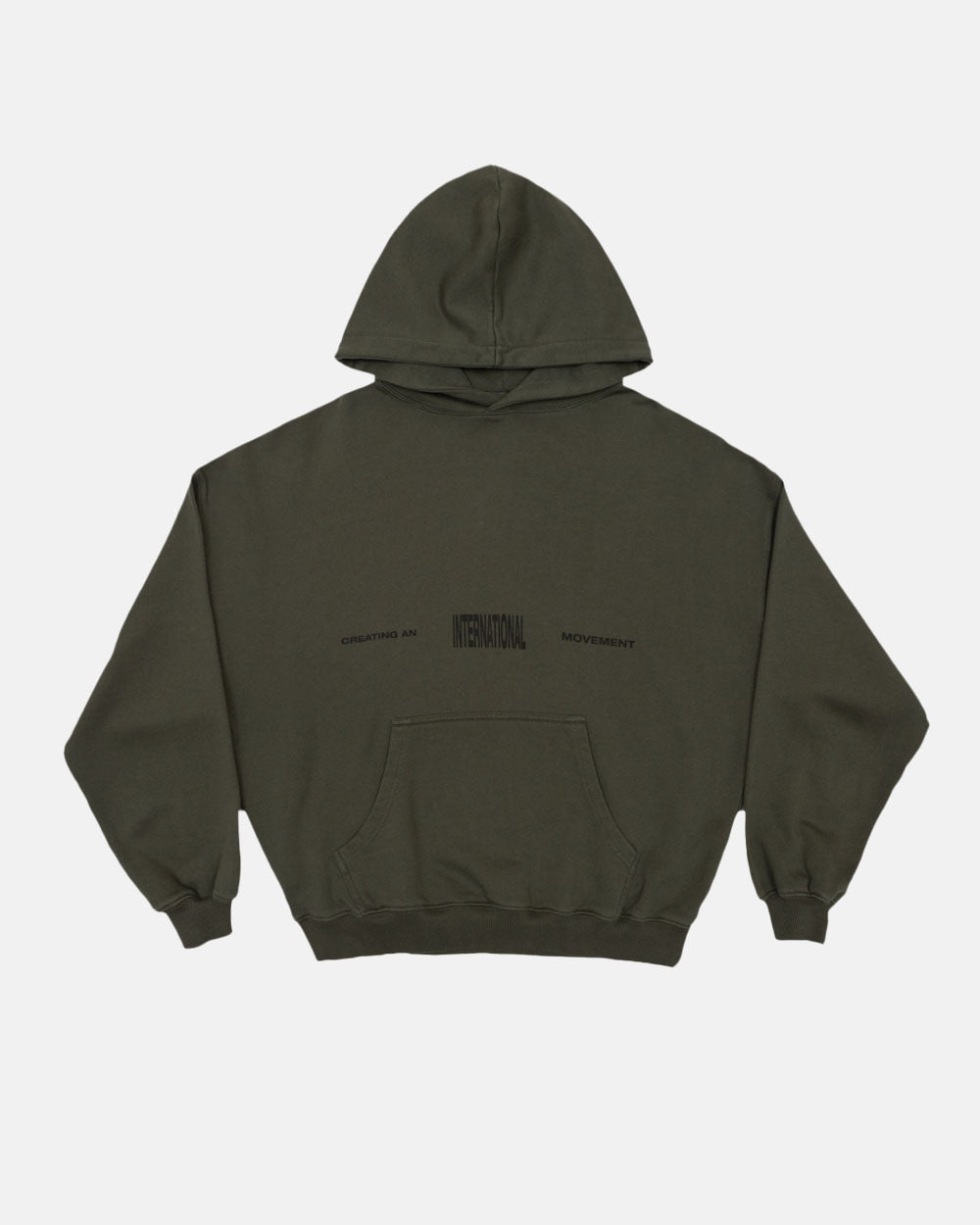 TYPE MODIFICATION HOODIE BRONZE GREEN - COLD CULTURE