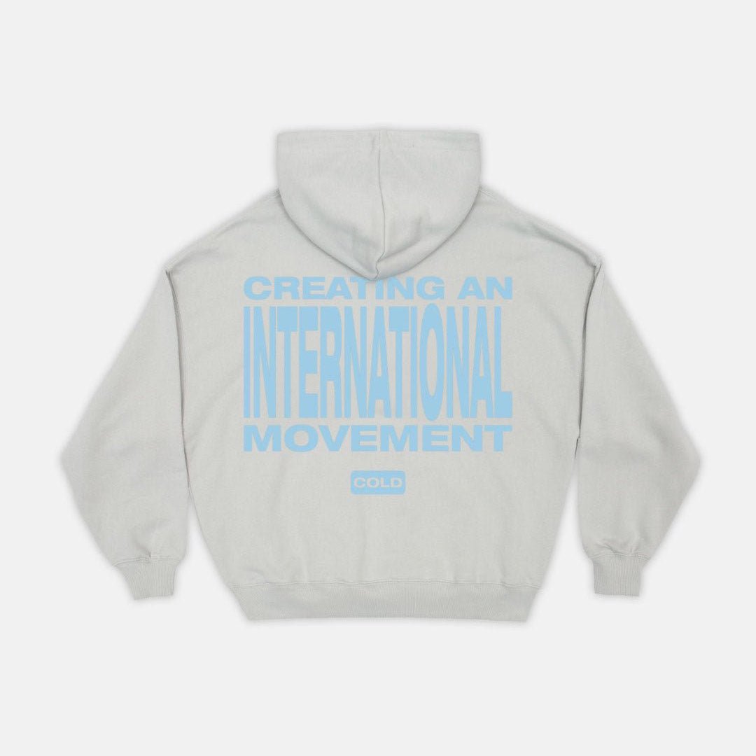 TYPE MODIFICATION HOODIE PEARL GREY - Cold Culture