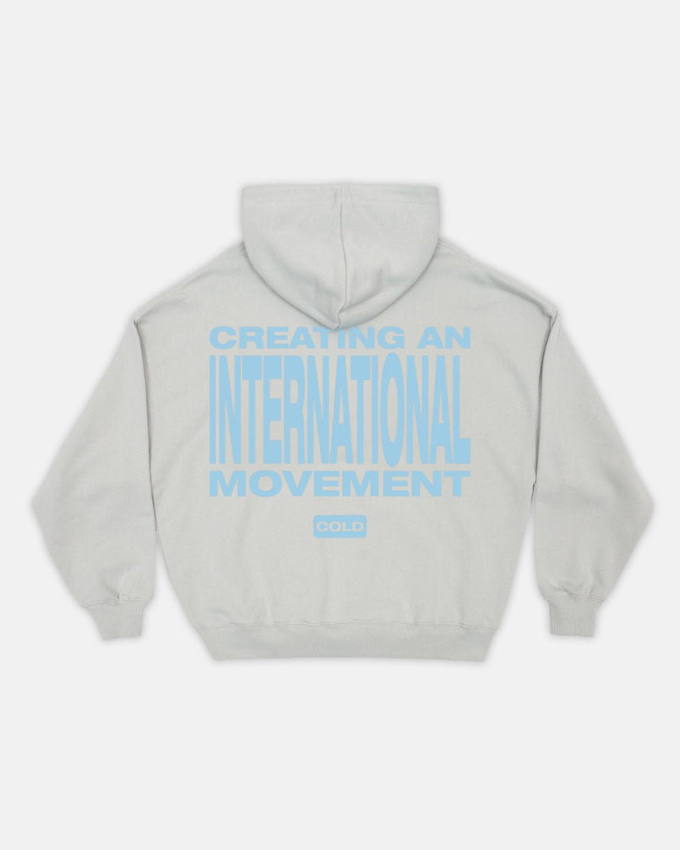 TYPE MODIFICATION HOODIE PEARL GRAY | COLD CULTURE