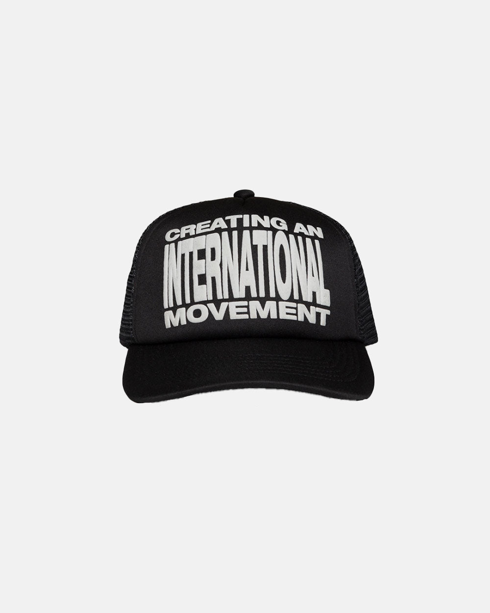 TYPE MODIFICATION TRUCKER CAP BLACK
