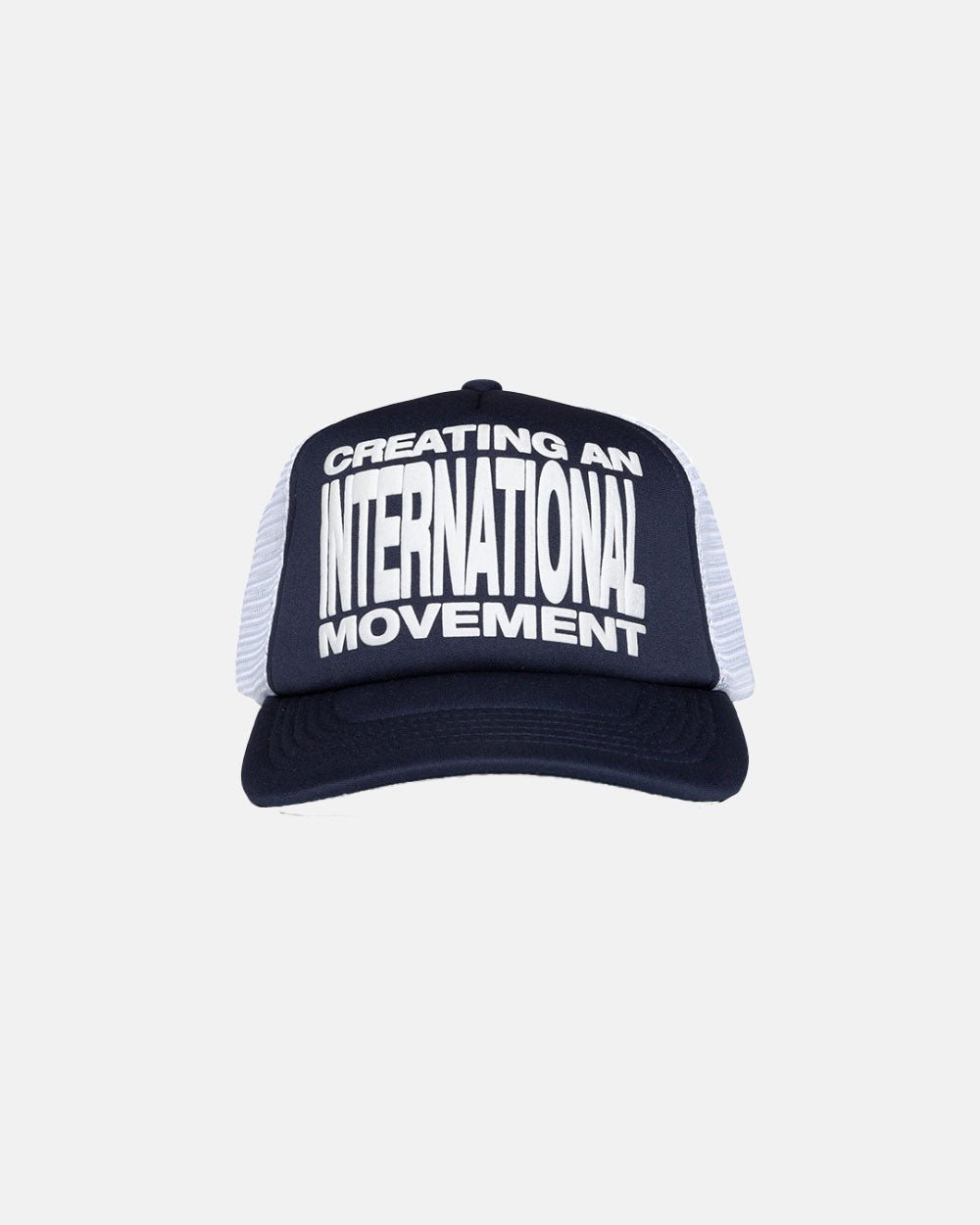 TYPE MODIFICATION TRUCKER CAP BLACKISH BLUE - Cold Culture