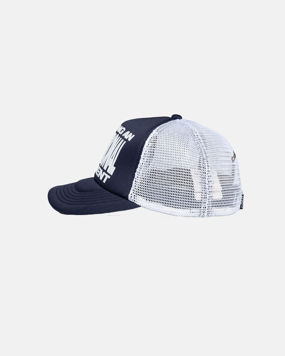 TYPE MODIFICATION TRUCKER CAP BLACKISH BLUE