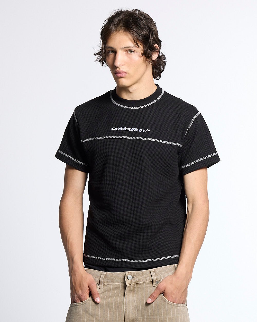 UNDERSKIN TEE BLACK - Cold Culture
