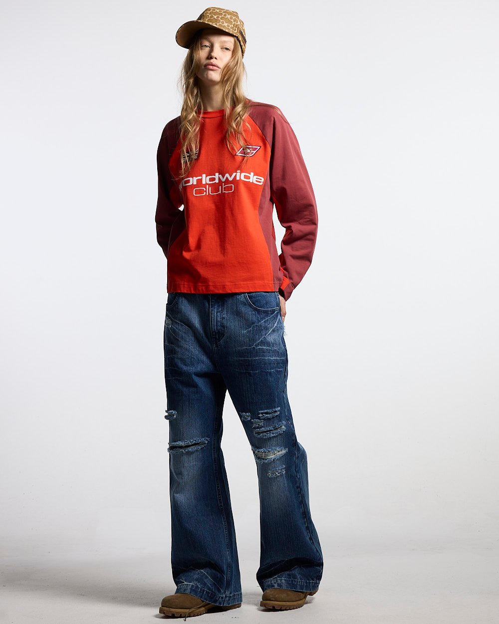 UNION LONGSLEEVE RED - Cold Culture