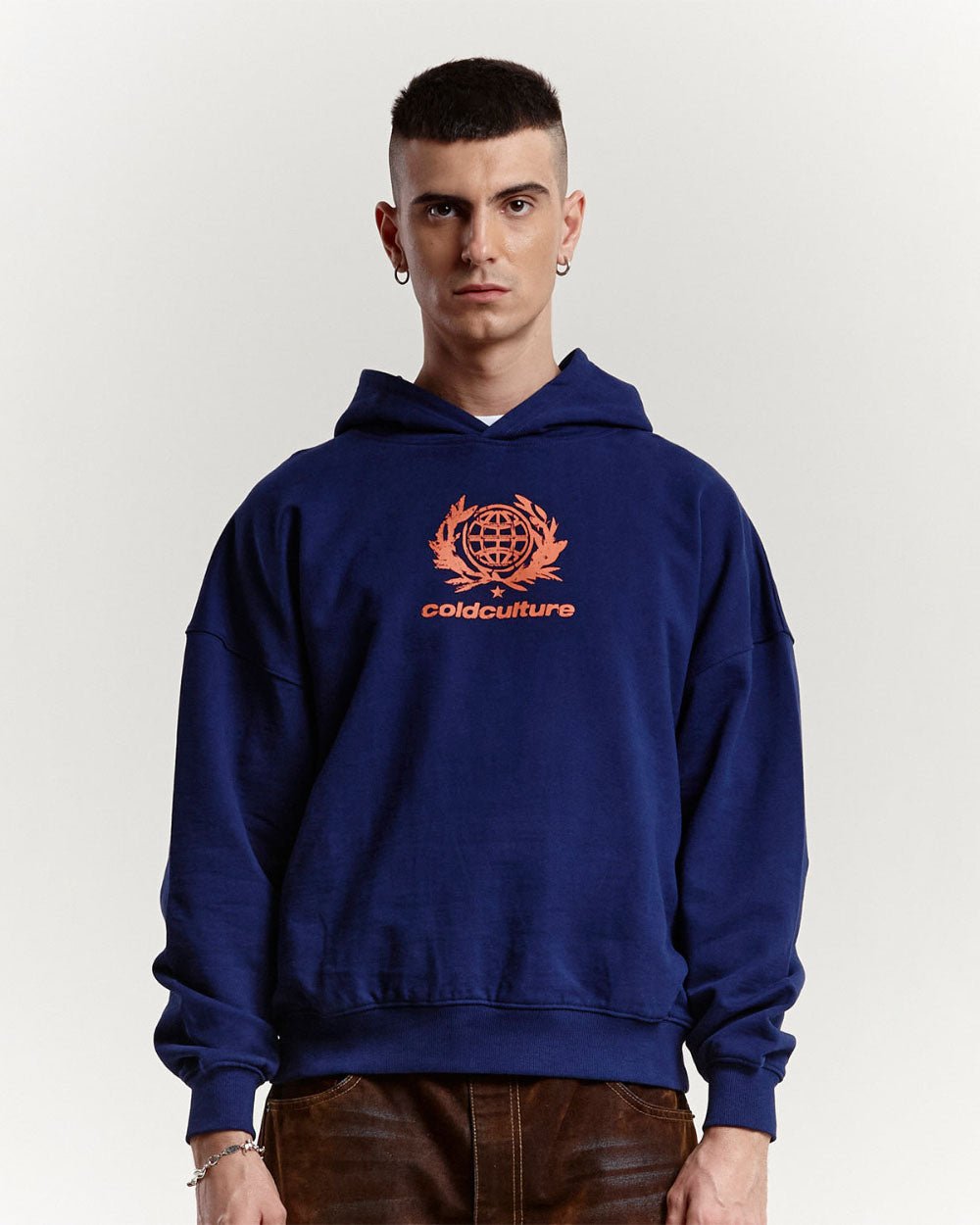 UNITED HOODIE REGALIA BLUE - COLD CULTURE