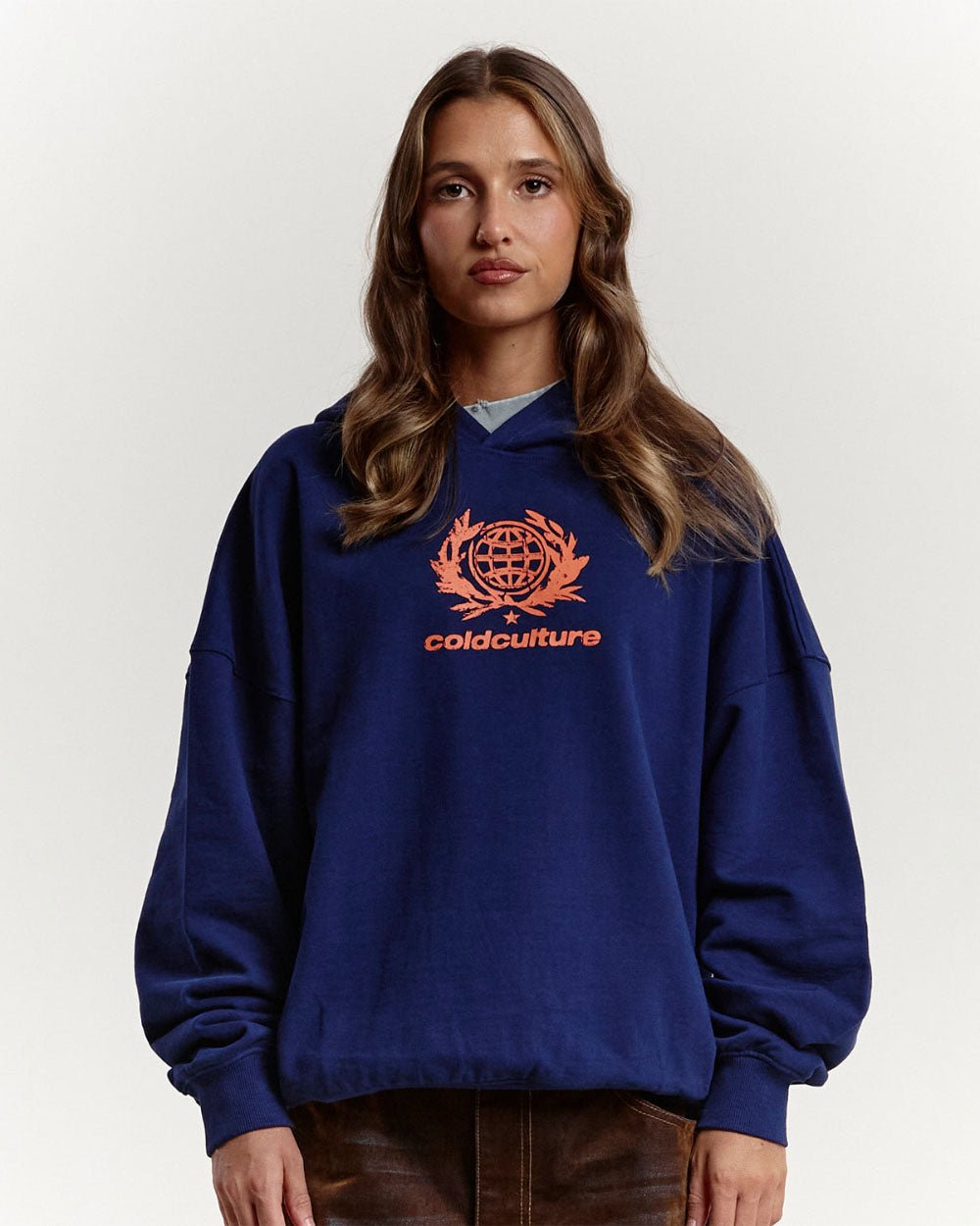 UNITED HOODIE REGALIA BLUE - COLD CULTURE