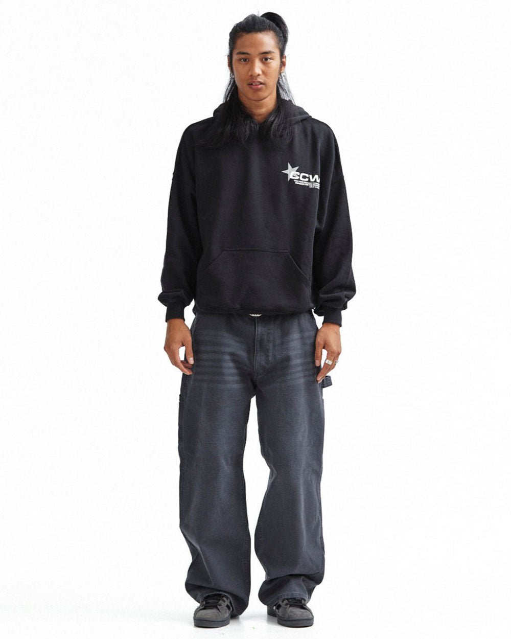 V1 CARPENTER PANTS FADED BLACK - COLD CULTURE