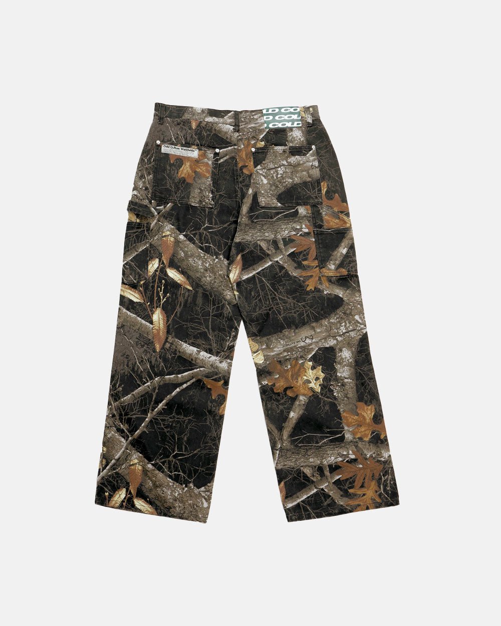 V1 CARPENTER PANTS REALTREE BLACK - COLD CULTURE