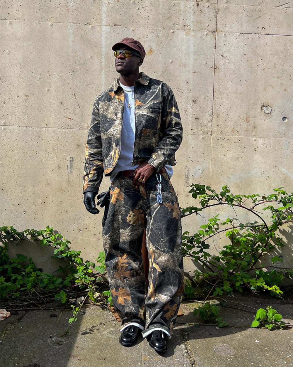 V1 CARPENTER PANTS REALTREE BLACK - COLD CULTURE