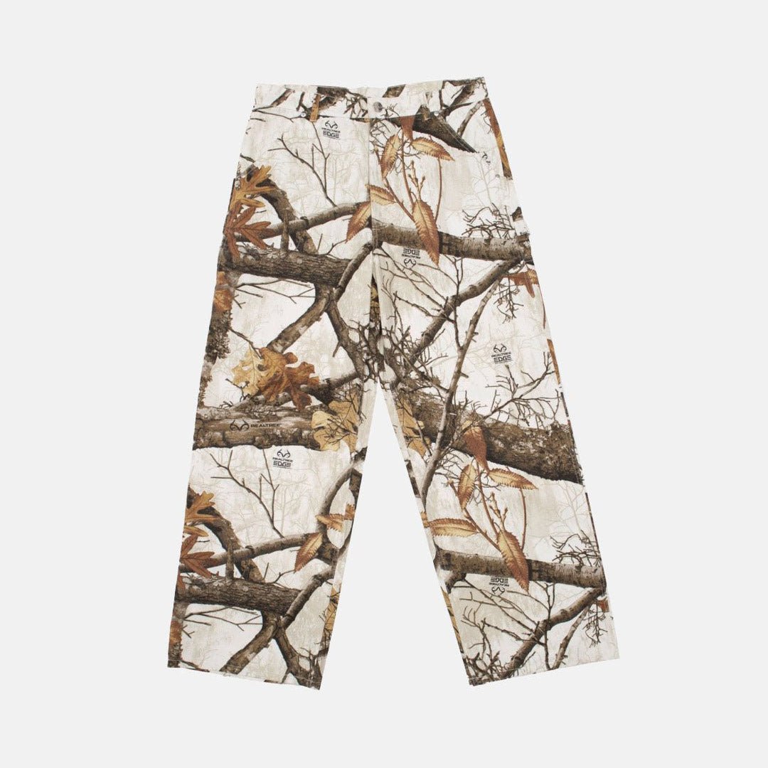 V1 CARPENTER PANTS REALTREE WHITE - Cold Culture