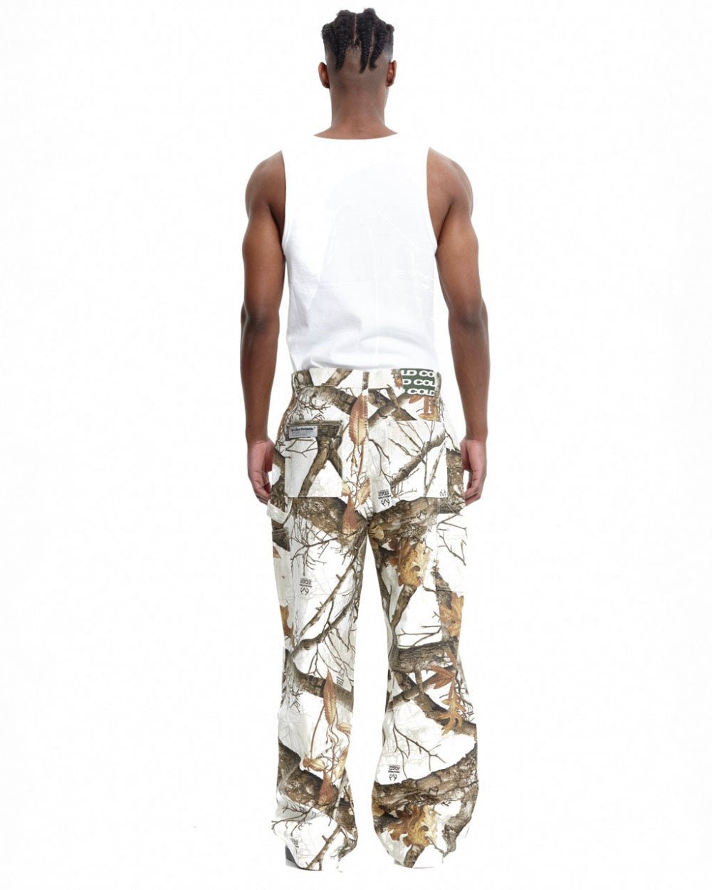 V1 CARPENTER PANTS REALTREE WHITE - COLD CULTURE