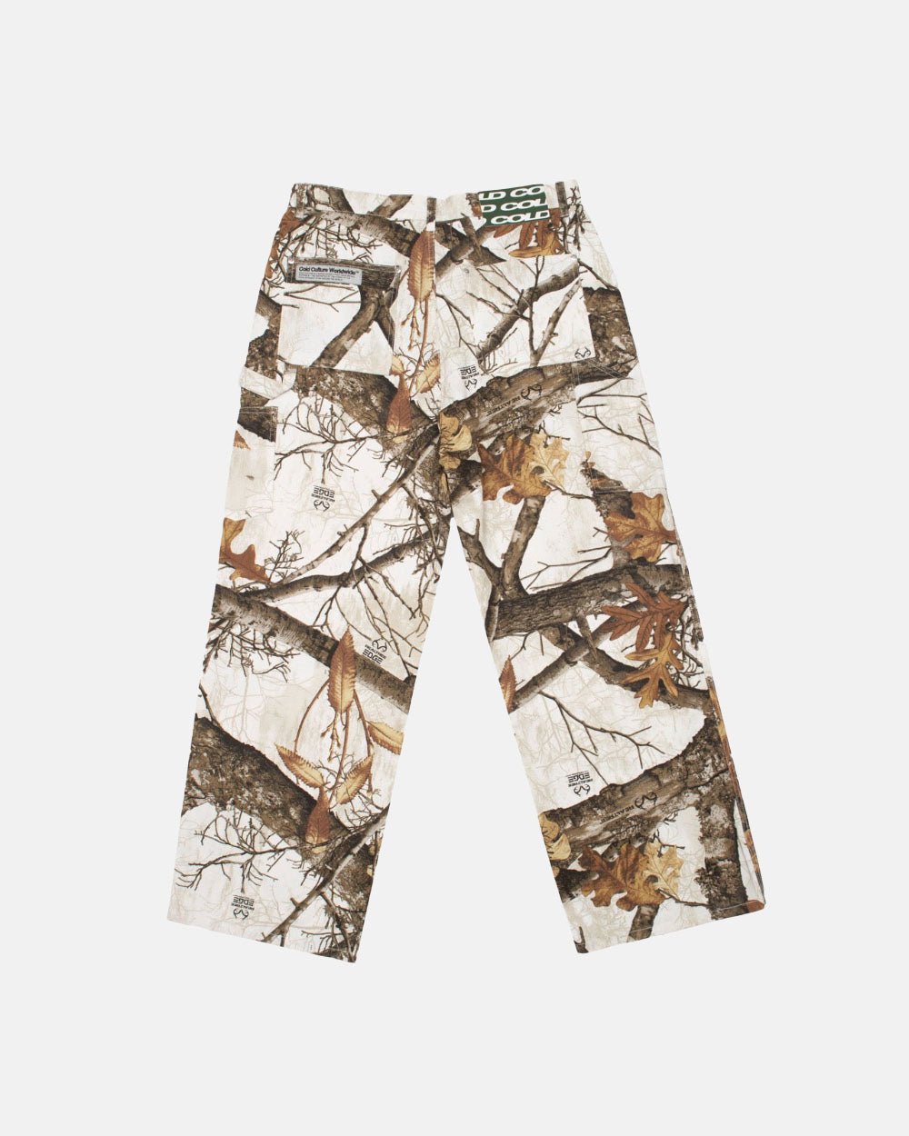 V1 CARPENTER PANTS REALTREE WHITE - COLD CULTURE