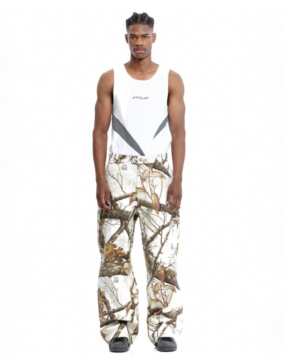 V1 CARPENTER PANTS REALTREE WHITE - COLD CULTURE