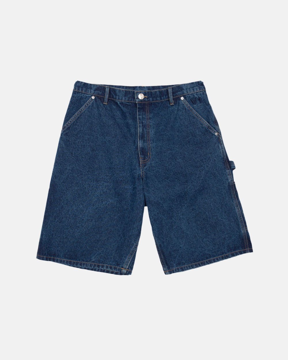 V1 CARPENTER SHORTS DARK DENIM - COLD CULTURE