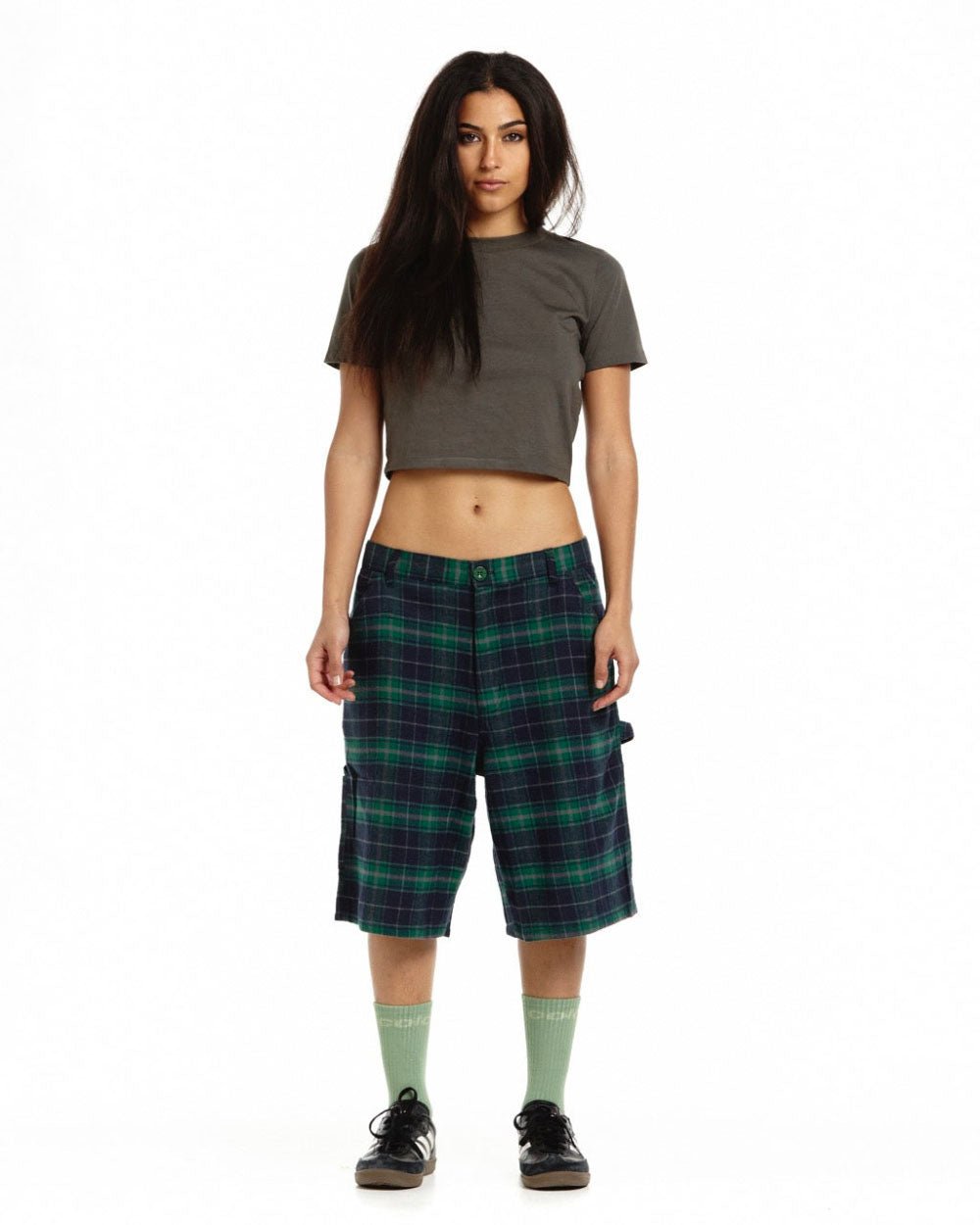 V1 CARPENTER SHORTS IRISH TARTAN - COLD CULTURE