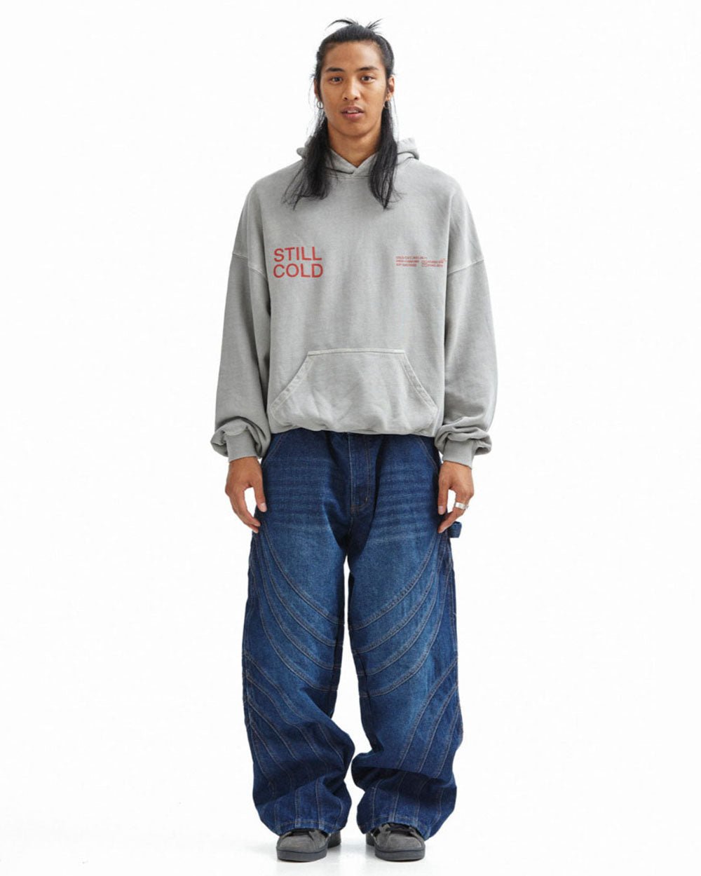 V1 MAZE PANTS FADED DENIM - COLD CULTURE