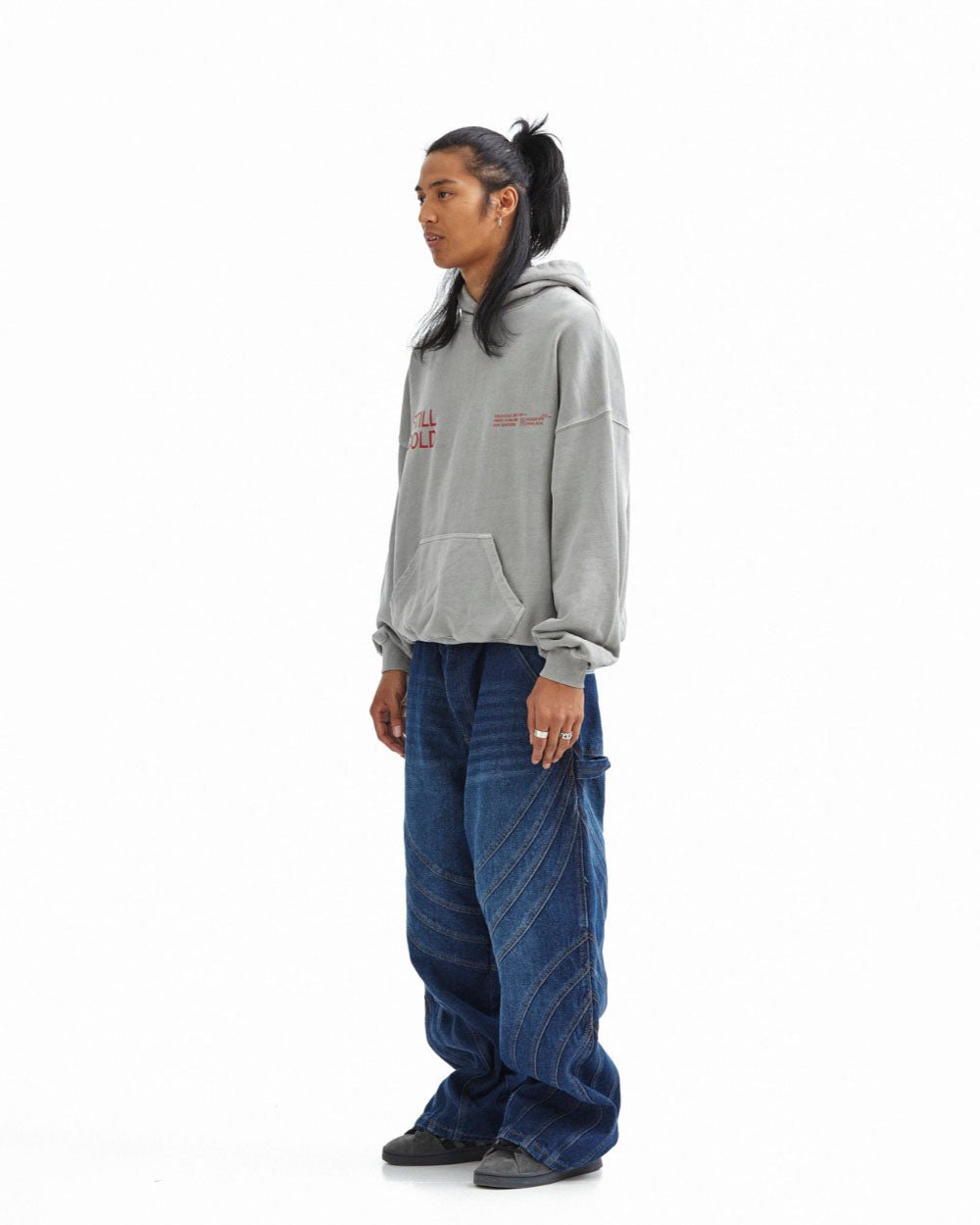 V1 MAZE PANTS FADED DENIM - COLD CULTURE