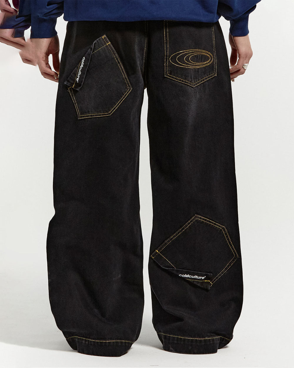 V1 POCKET KO PANTS BLACK - COLD CULTURE