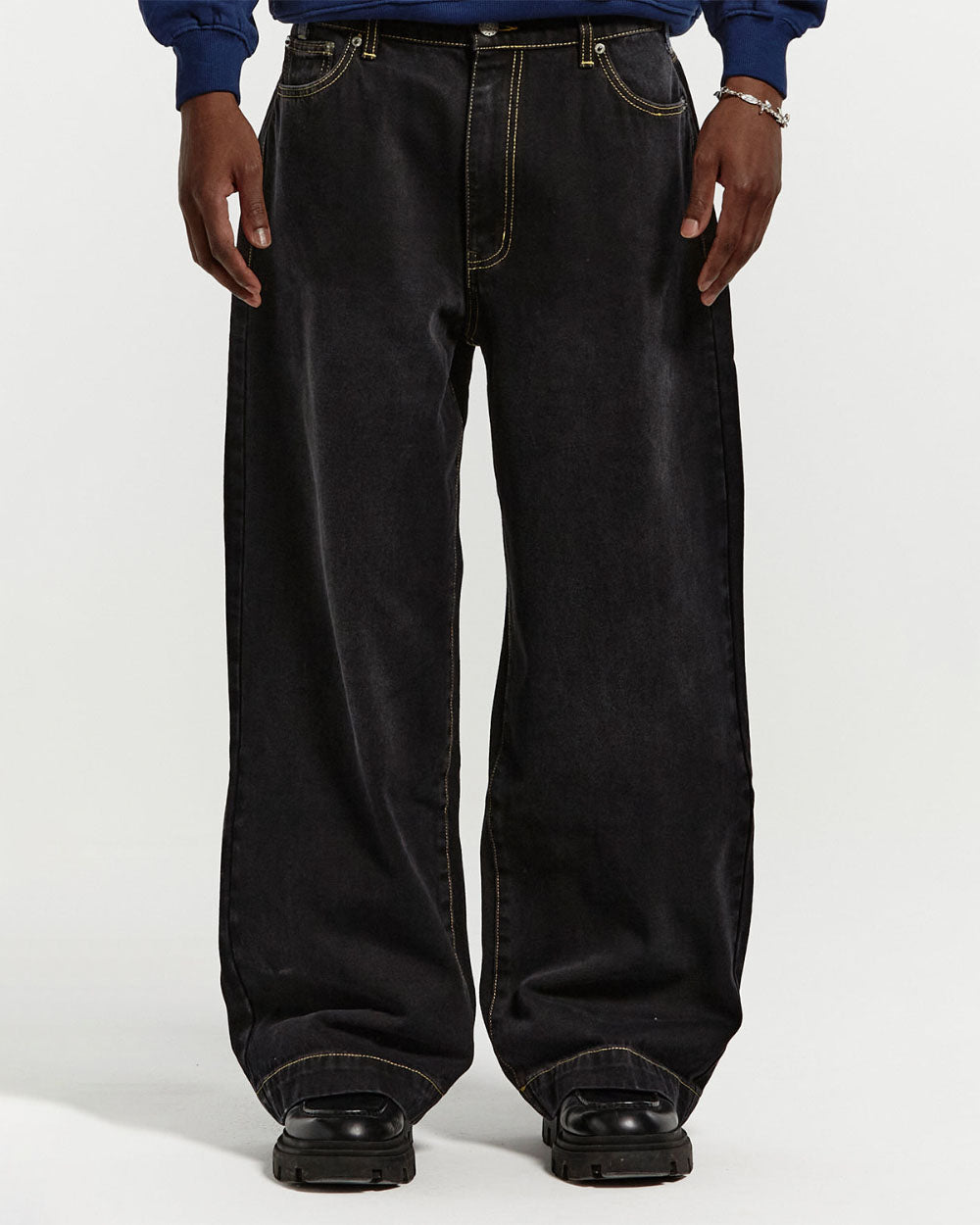 V1 POCKET KO PANTS BLACK - COLD CULTURE