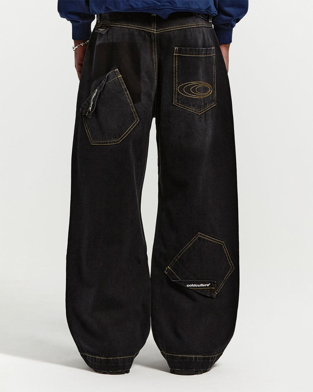 V1 POCKET KO PANTS BLACK - COLD CULTURE