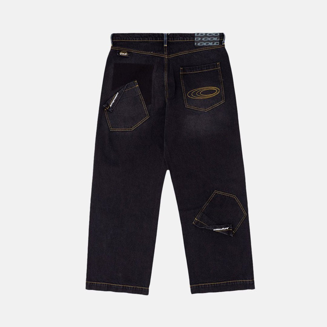 V1 POCKET KO PANTS BLACK - Cold Culture