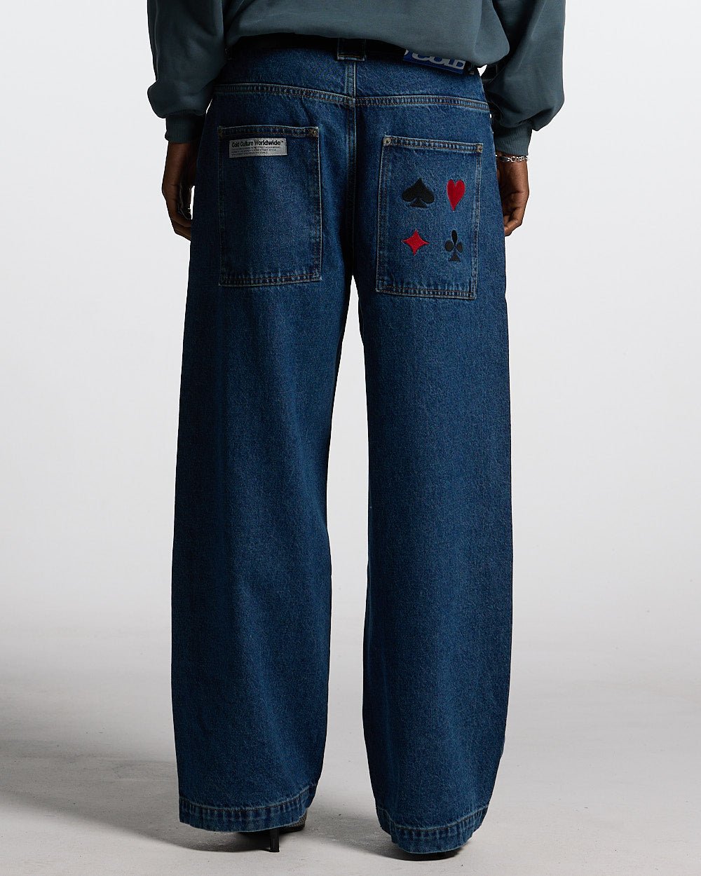 V2 PANTS BLUE DENIM - COLD CULTURE