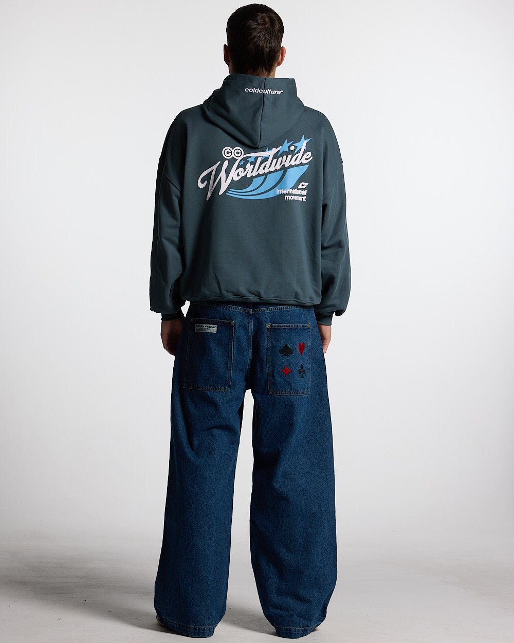 V2 PANTS BLUE DENIM - COLD CULTURE