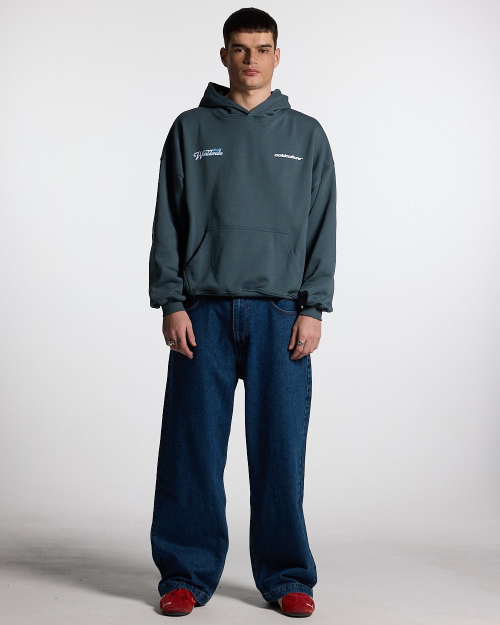 V2 PANTS BLUE DENIM - COLD CULTURE