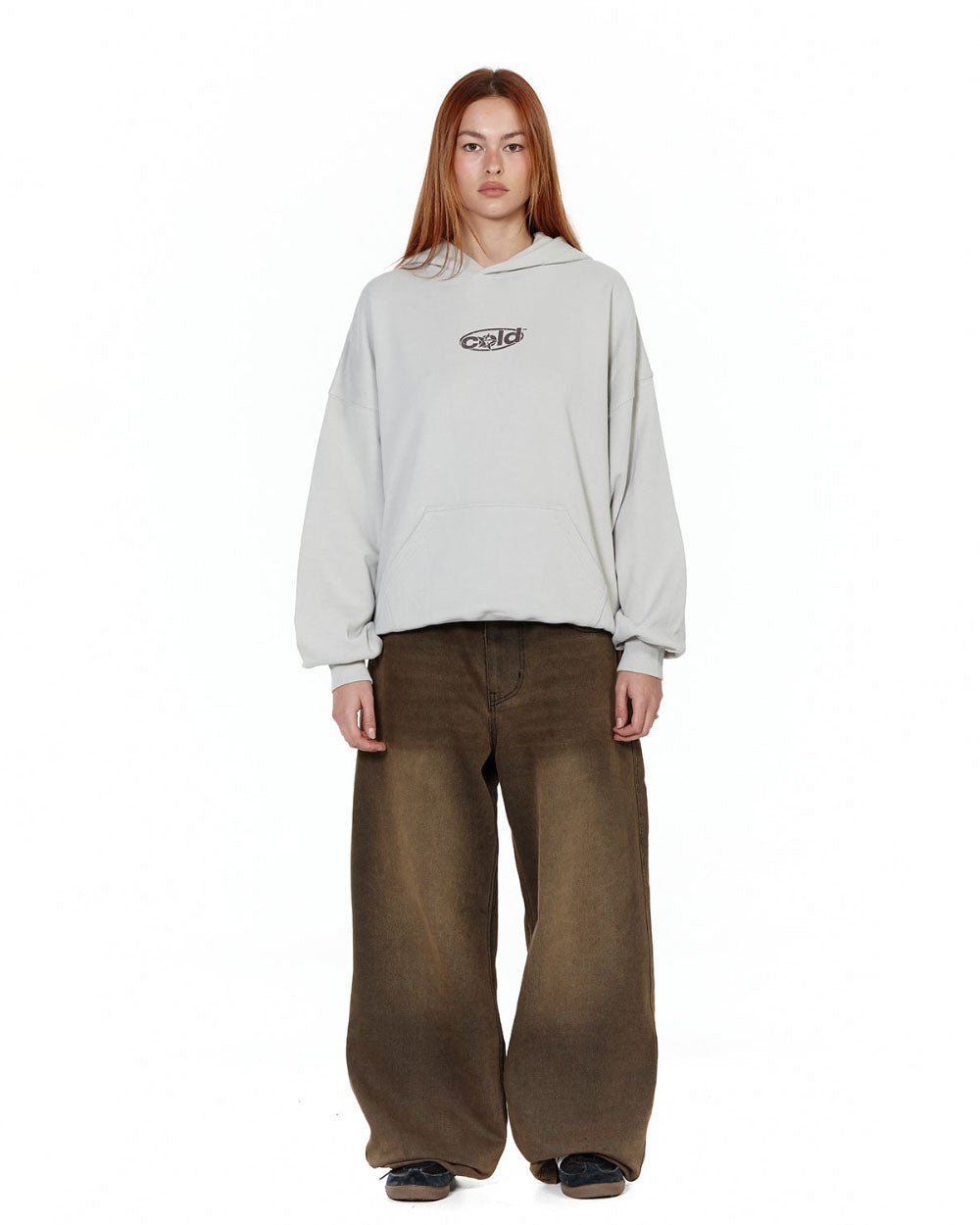 V2 PANTS FADED BROWN DENIM - COLD CULTURE