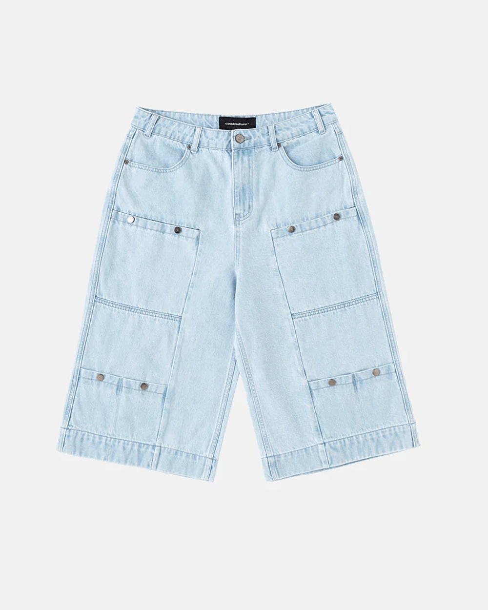 V2 SHORTS LIGHT DENIM - COLD CULTURE