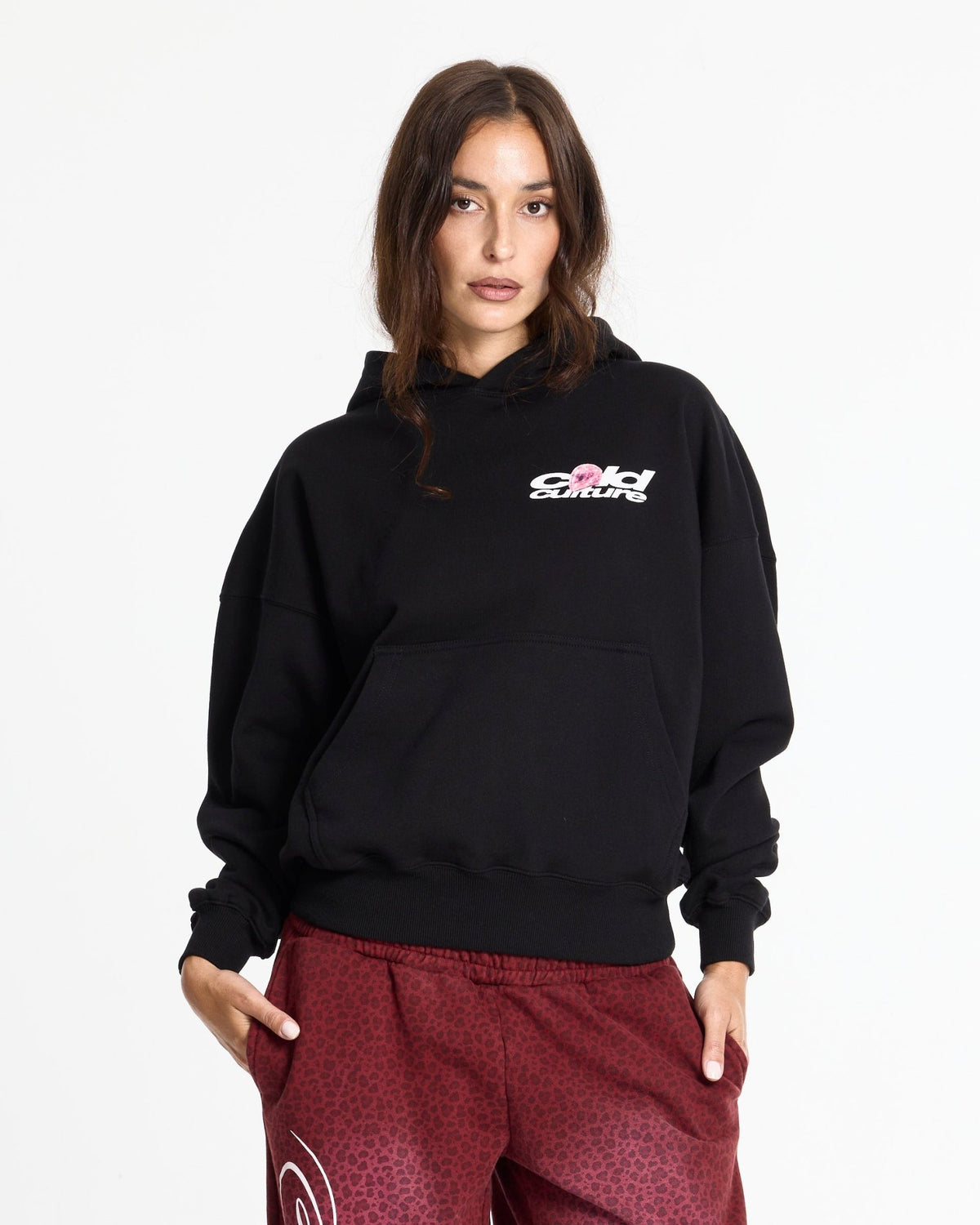 VALENTINO HOODIE BLACK - Cold Culture