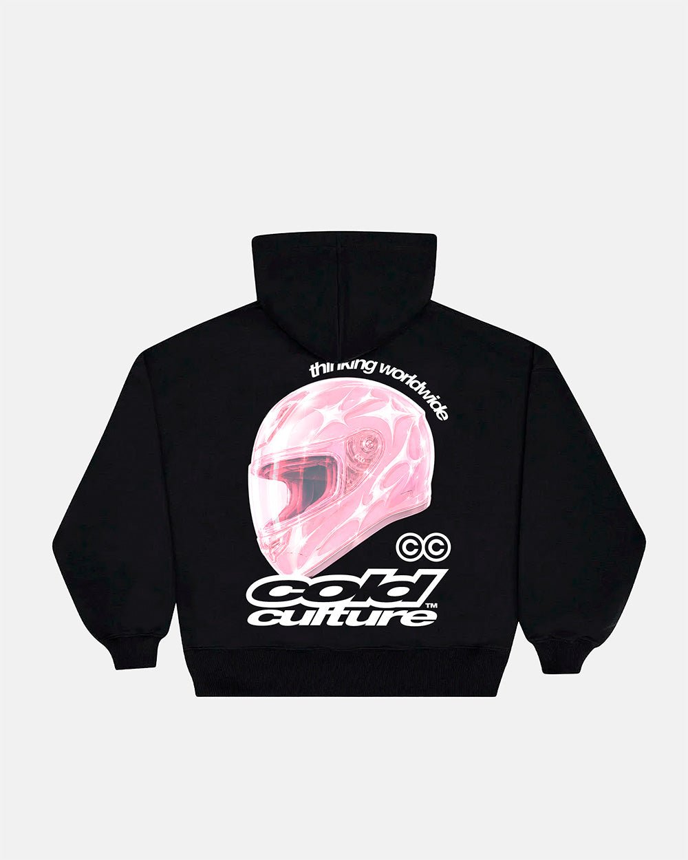 VALENTINO HOODIE BLACK - Cold Culture