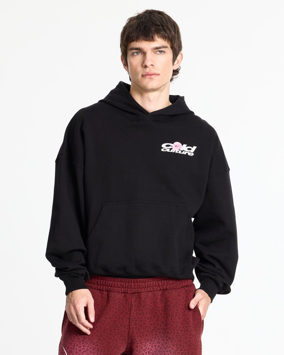 VALENTINO HOODIE BLACK - Cold Culture