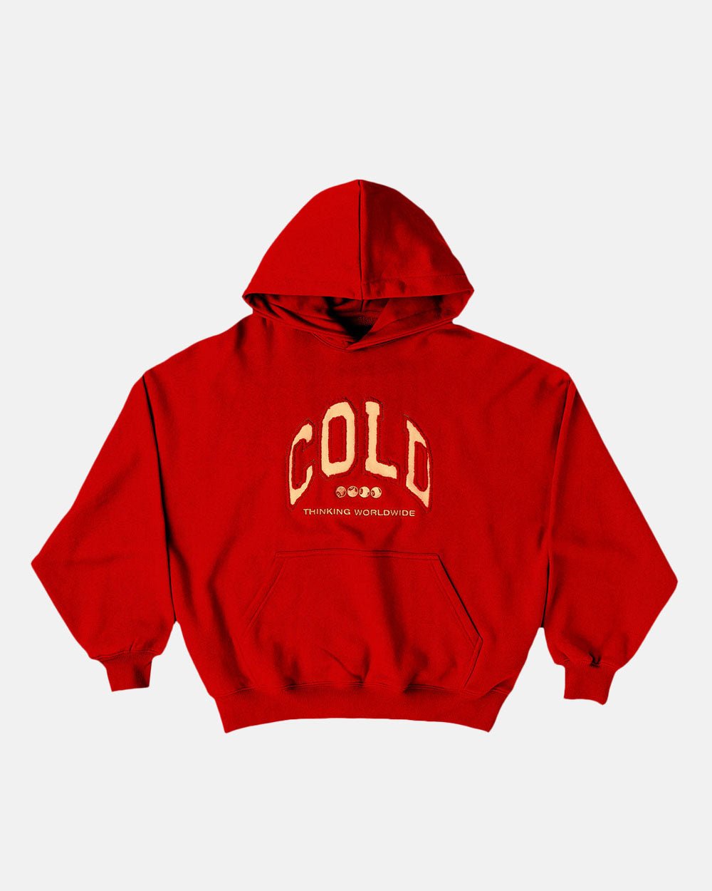 VARSITY HOODIE ASTORATH RED - COLD CULTURE