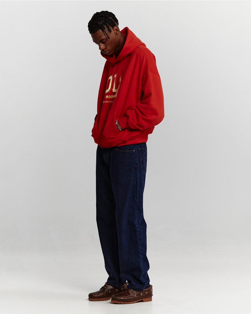 VARSITY HOODIE ASTORATH RED - COLD CULTURE