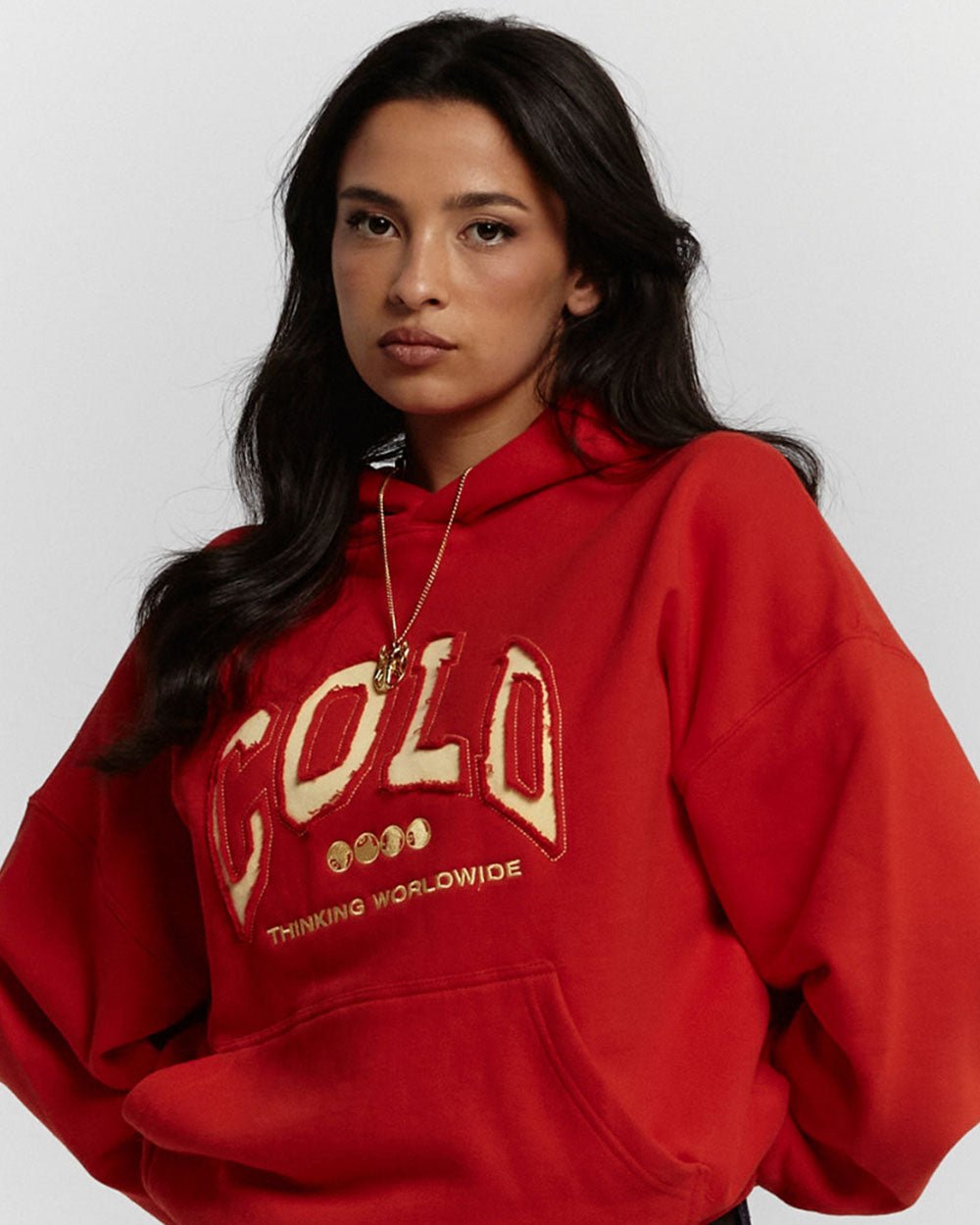 VARSITY HOODIE ASTORATH RED - COLD CULTURE