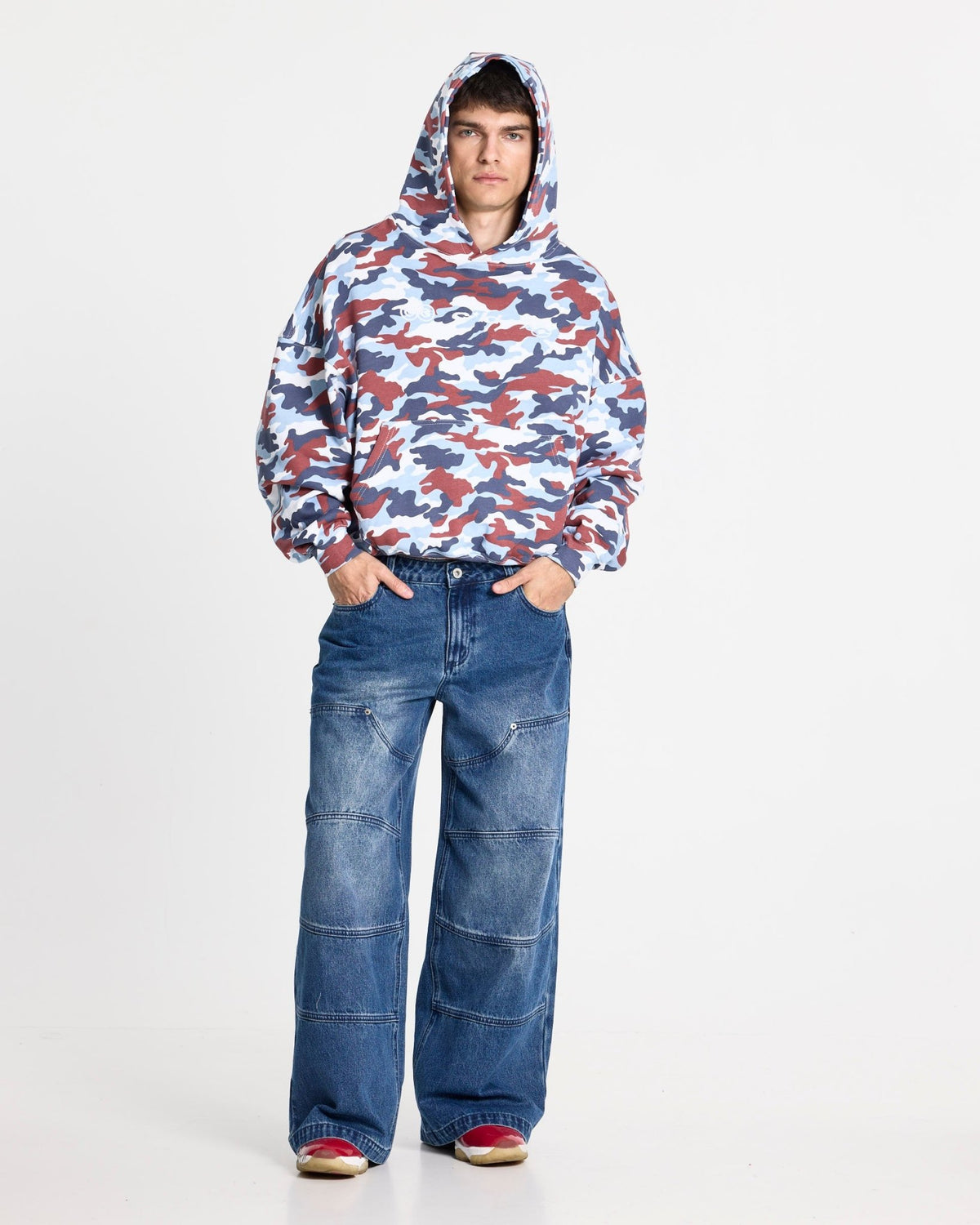 VERTICAL HOODIE CAMO - Cold Culture