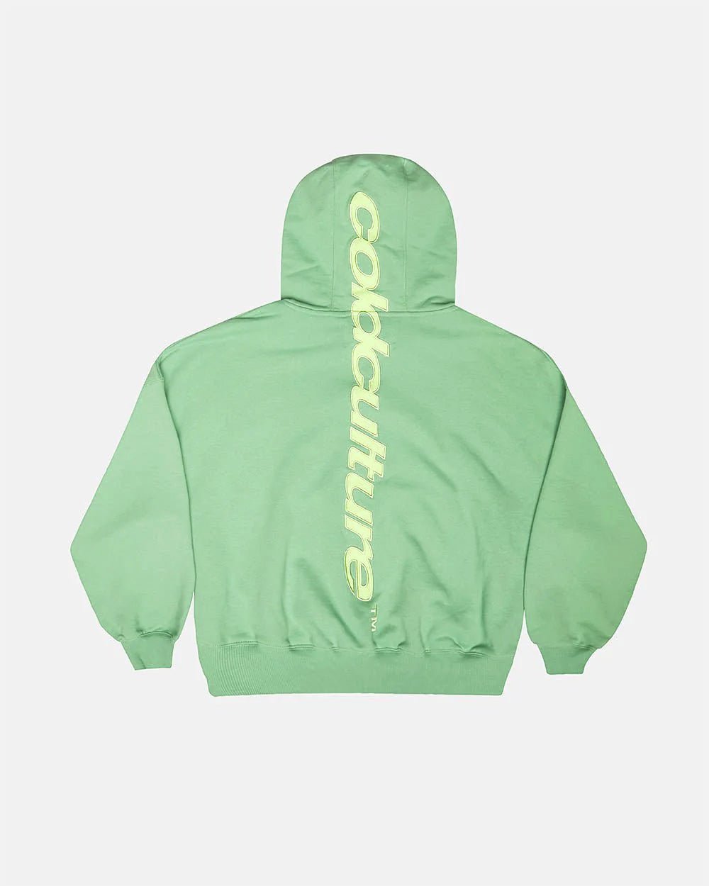 VERTICAL HOODIE GREEN - COLD CULTURE