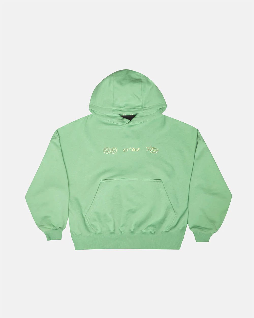 VERTICAL HOODIE GREEN - COLD CULTURE