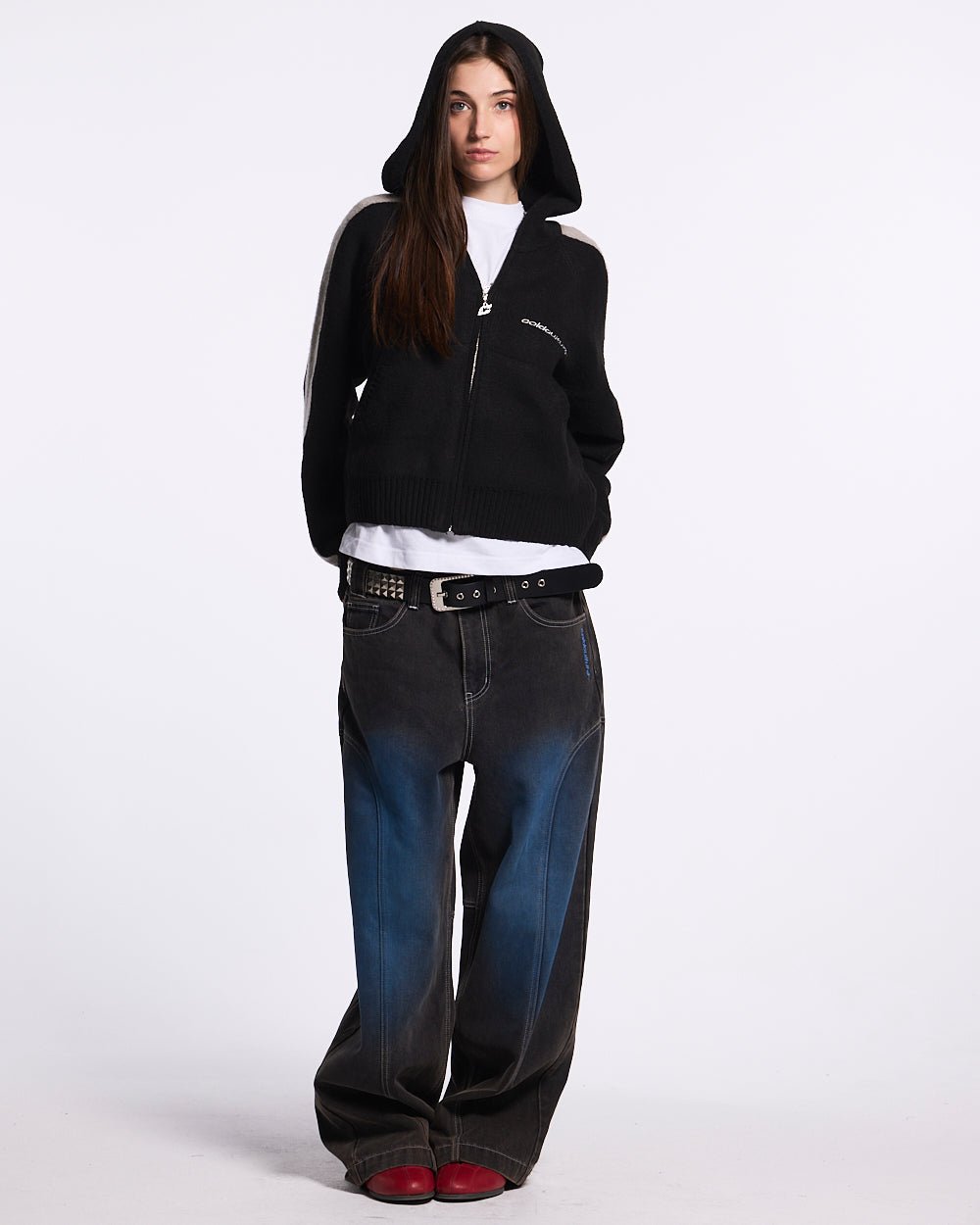 VIBRANT TEDDY KNIT BLACK - COLD CULTURE