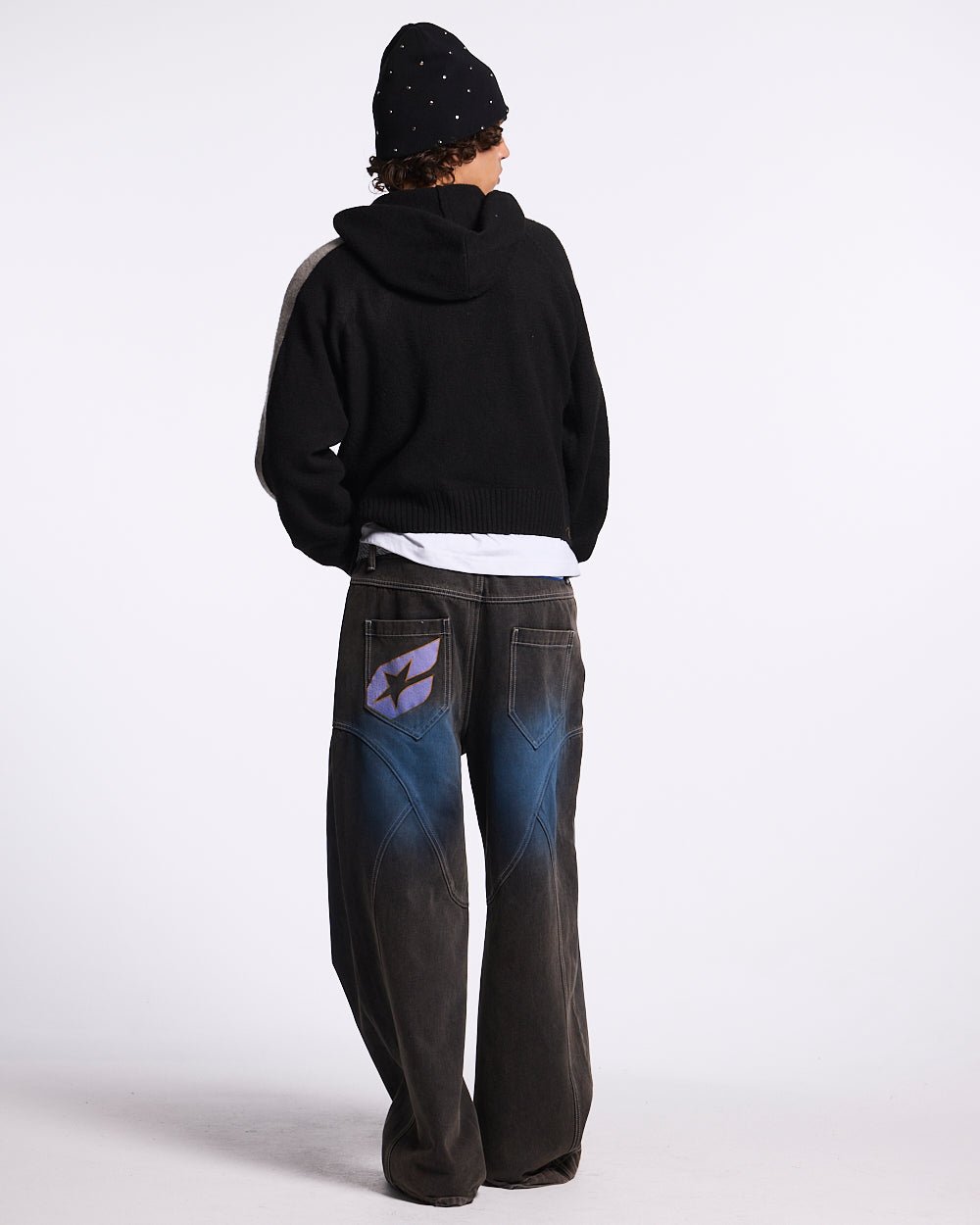 VIBRANT TEDDY KNIT BLACK - COLD CULTURE